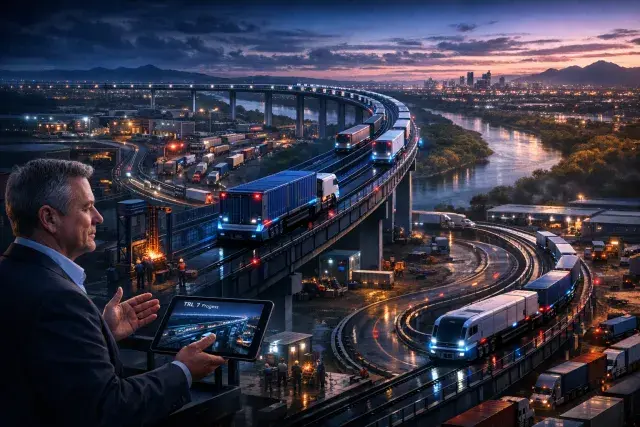 Green Corridors Accelerates Prototypes for Elevated Freight Bridge at Laredo Border